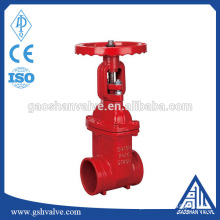 ductile iron resilient seated signal gate valve